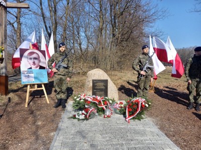 Zdjęcie z uroczystości z dnia 24.03.2022 Narodowy Dzień Pamięci Polaków ratujących Żydów