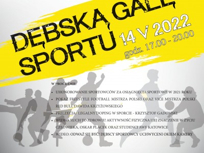 Plakat Gala Sportu 2022