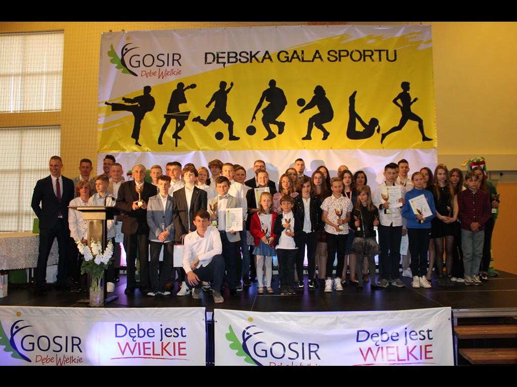Uczestnicy Dębskiej Gali Sportu 2022