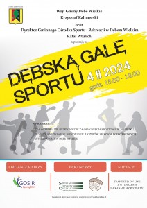 Plakat Gala Sportu 2024