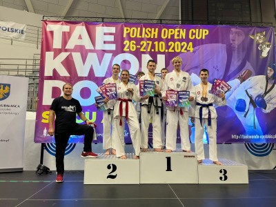 Obrazek dotyczący artykułu RELACJA Z TURNIEJU TAEKWON-DO POLISH OPEN CUP